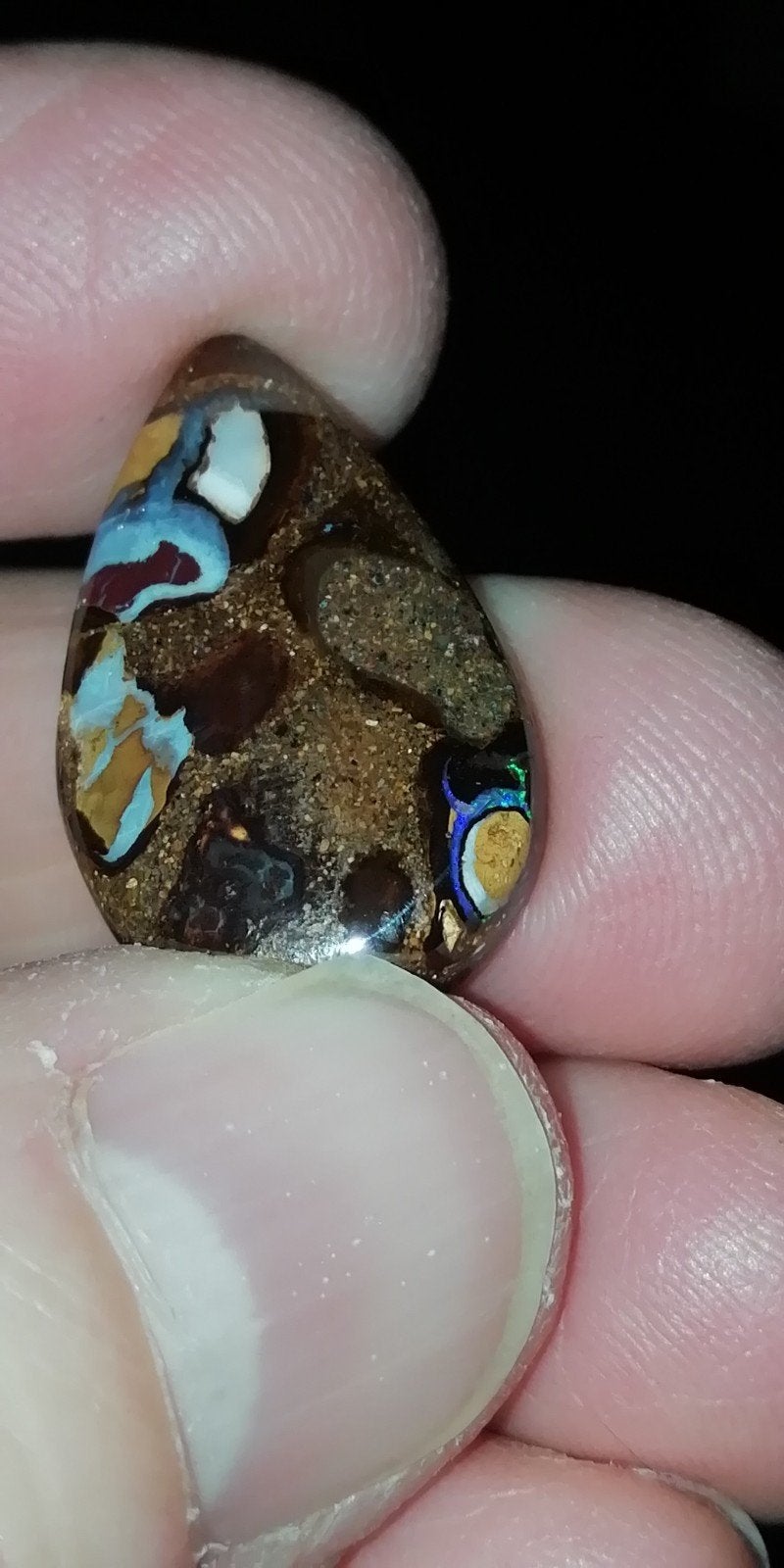 Boulder opaal, Sieraden, Tassen en Uiterlijk, Edelstenen, Ophalen of Verzenden, Nieuw