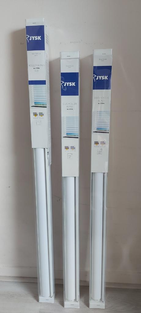 Rolgordijn ( duo, nieuw in doos ), Ophalen, Nieuw, 50 tot 100 cm, 150 tot 200 cm