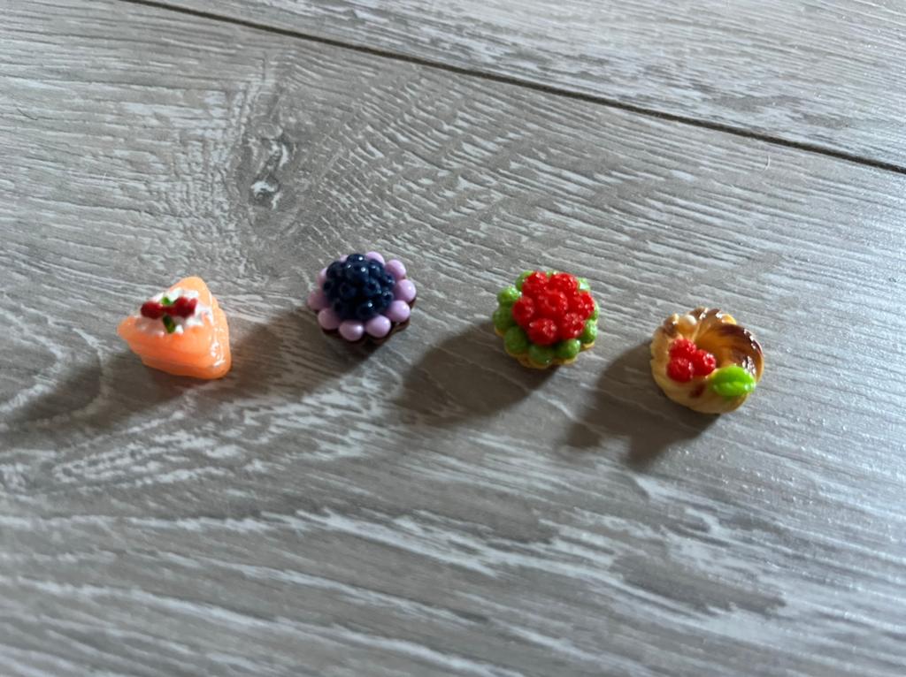 4 gebakjes voor bij maileg inclusief verzendkosten, Verzamelen, Poppenhuizen en Toebehoren, Ophalen of Verzenden, Nieuw, Poppenhuis