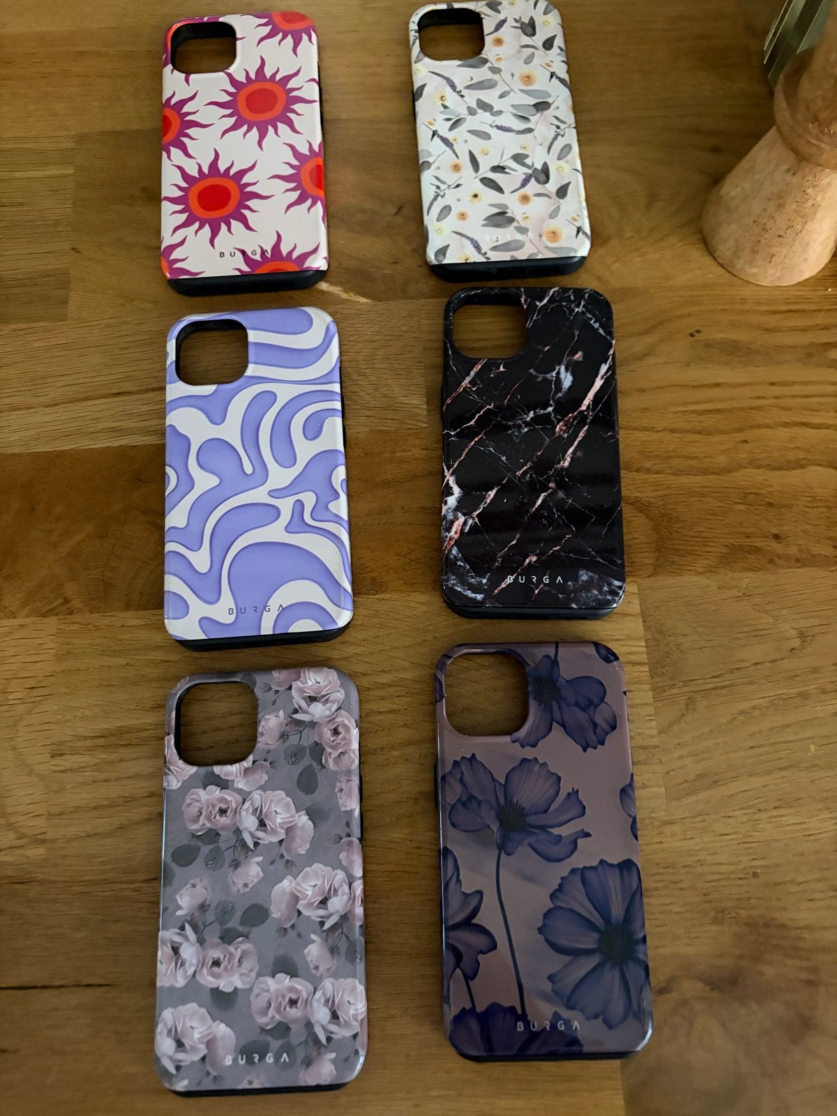 Burga iPhone Hoesjes - Diverse Designs, Kunststof, Verzenden, Hoesje of Tasje, Schokbestendig