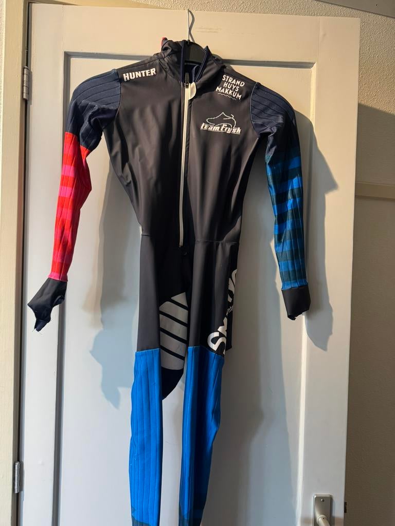 2 rubber schaatspakken maat s, Sport en Fitness, Ophalen of Verzenden, Gebruikt