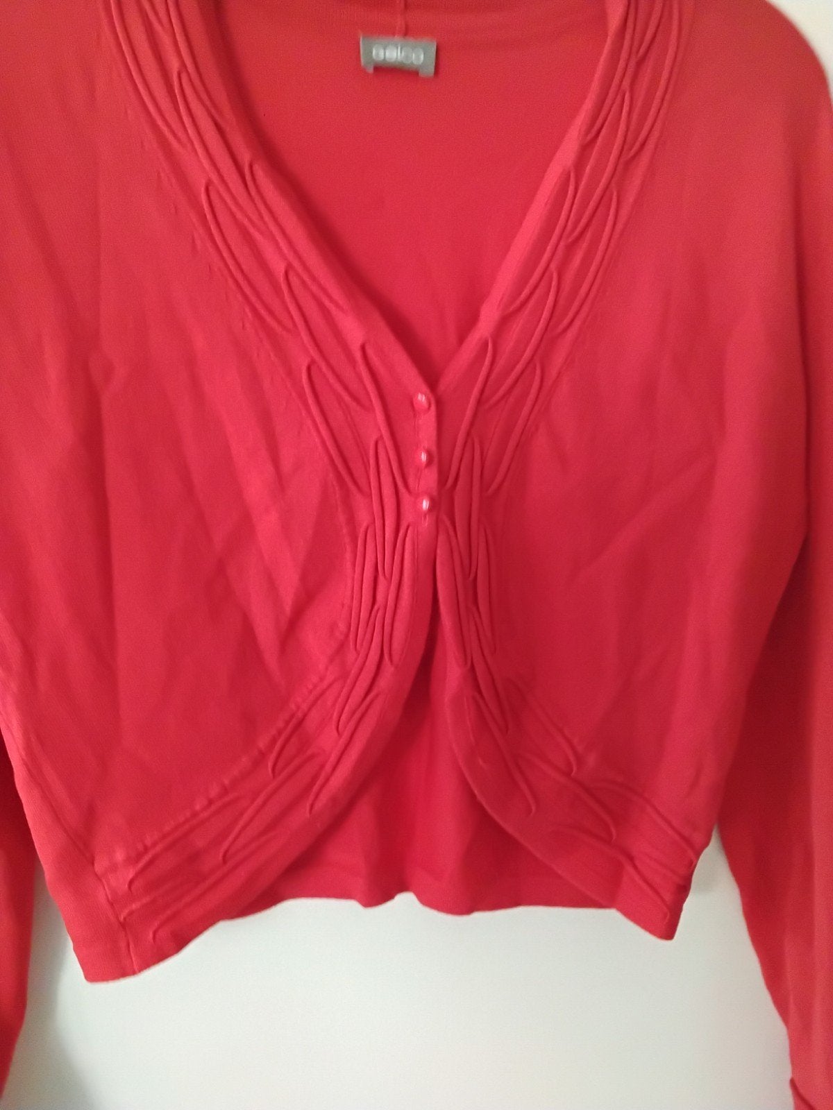 rood vest Gelco 40, Maat 38/40 (M), Gelco, Ophalen of Verzenden, Zo goed als nieuw