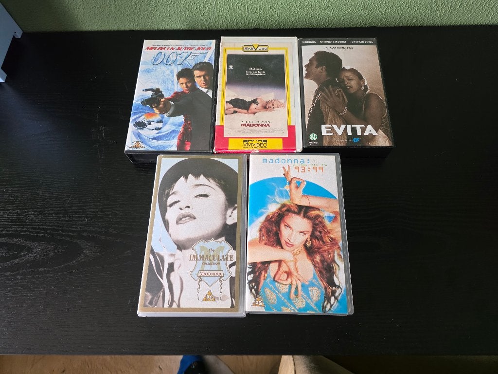 Madonna Set Videobanden, Alle leeftijden, Ophalen of Verzenden, Gebruikt, Overige genres