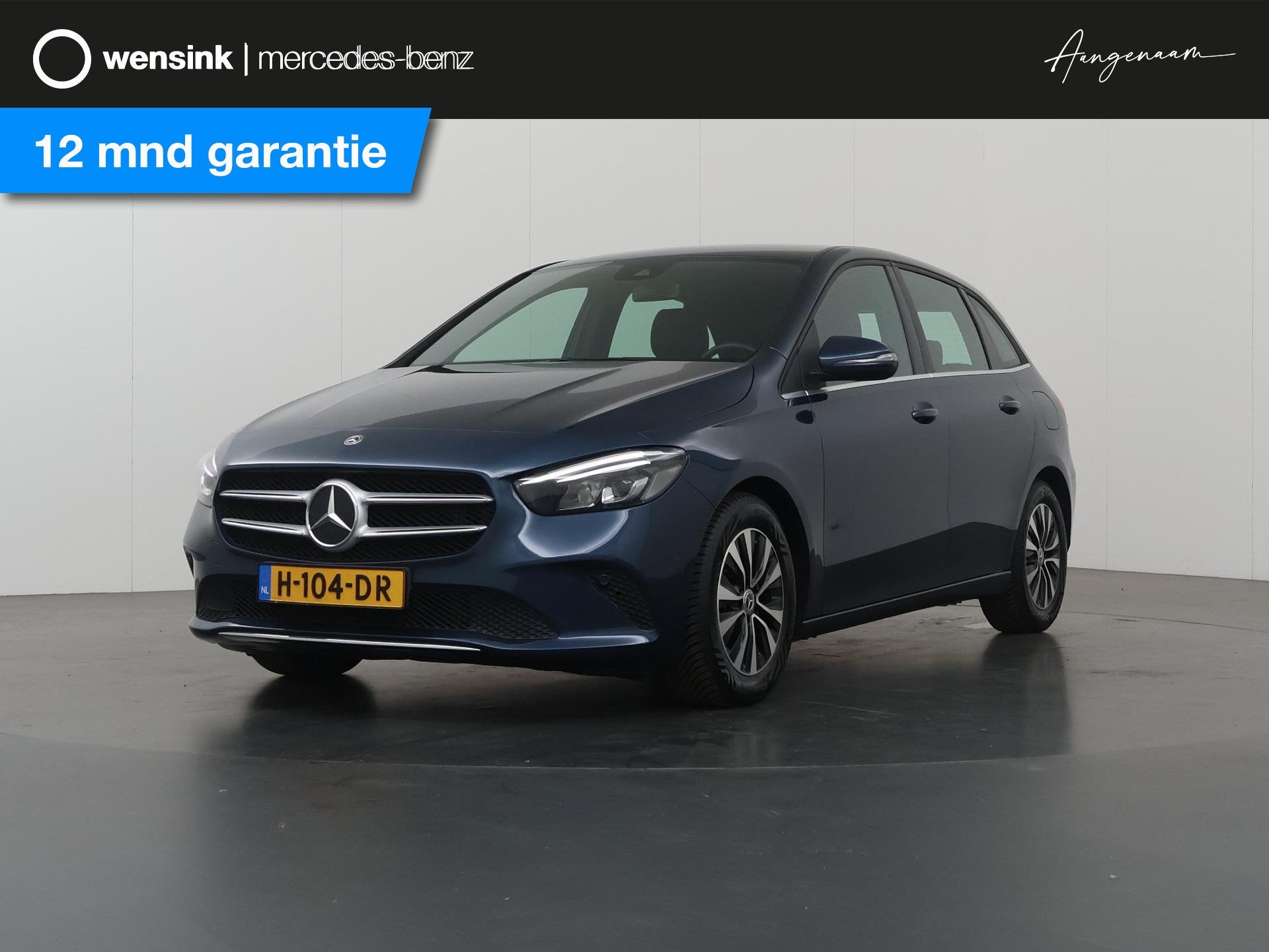 Mercedes-Benz B-klasse 180 Business Solution | Achteruitrijc, Auto's, Gebruikt, 4 cilinders, 700 kg, Blauw