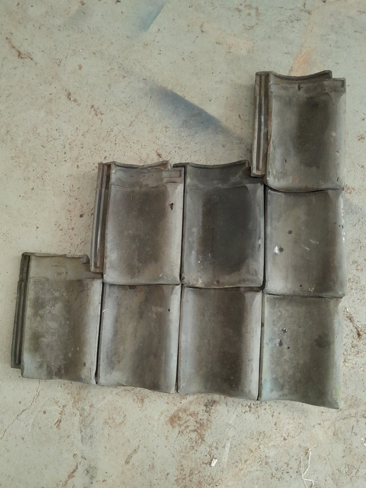115 m2 oude dakpannen, Ophalen, Gebruikt, Steen of Klei, 15 m² of meer