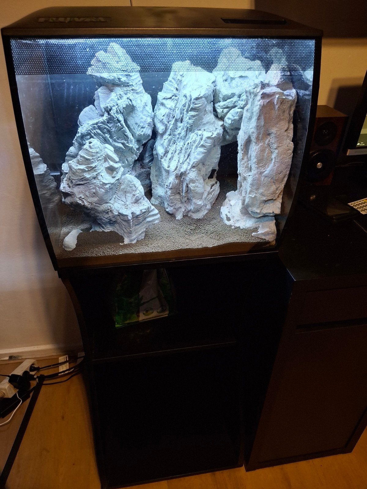 Fluval aquarium flex 57l inclusief meubel, Ophalen, Leeg aquarium