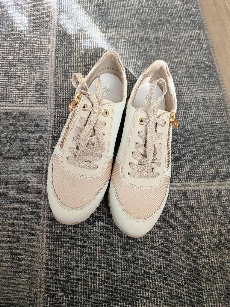 Rieker schoenen maat 38, Ophalen, Beige, Rieker, Sneakers of Gympen