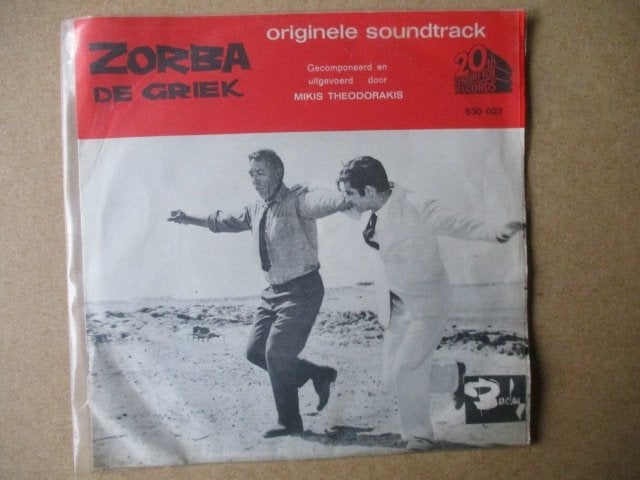s5093 mikis theodorakis - zorba de griek, Ophalen, Gebruikt, 7 inch, Overige genres