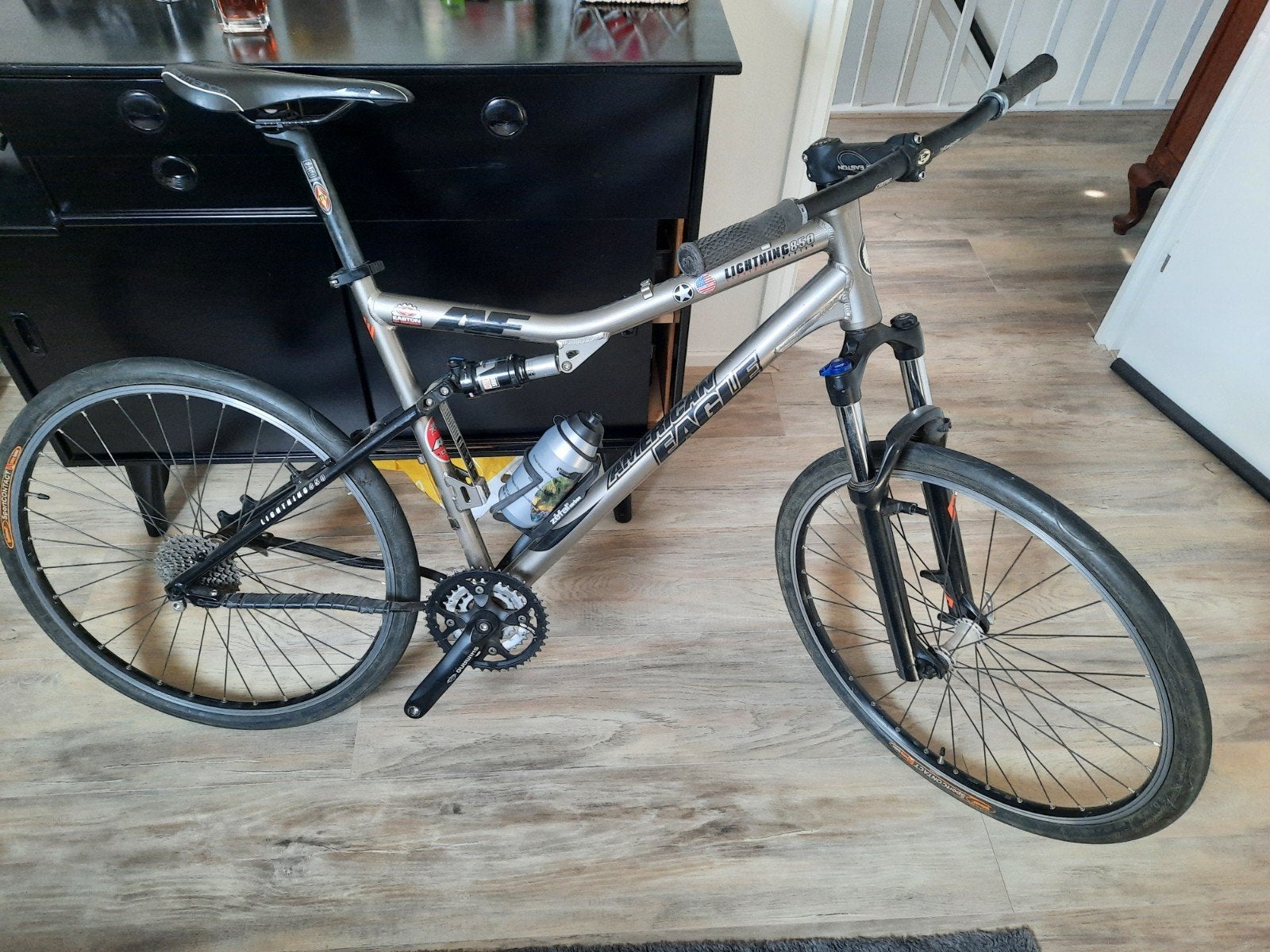 American Eagle Lightning 850.zie foto's., Fietsen en Brommers, Overige merken, Fully, 49 tot 53 cm, Ophalen of Verzenden