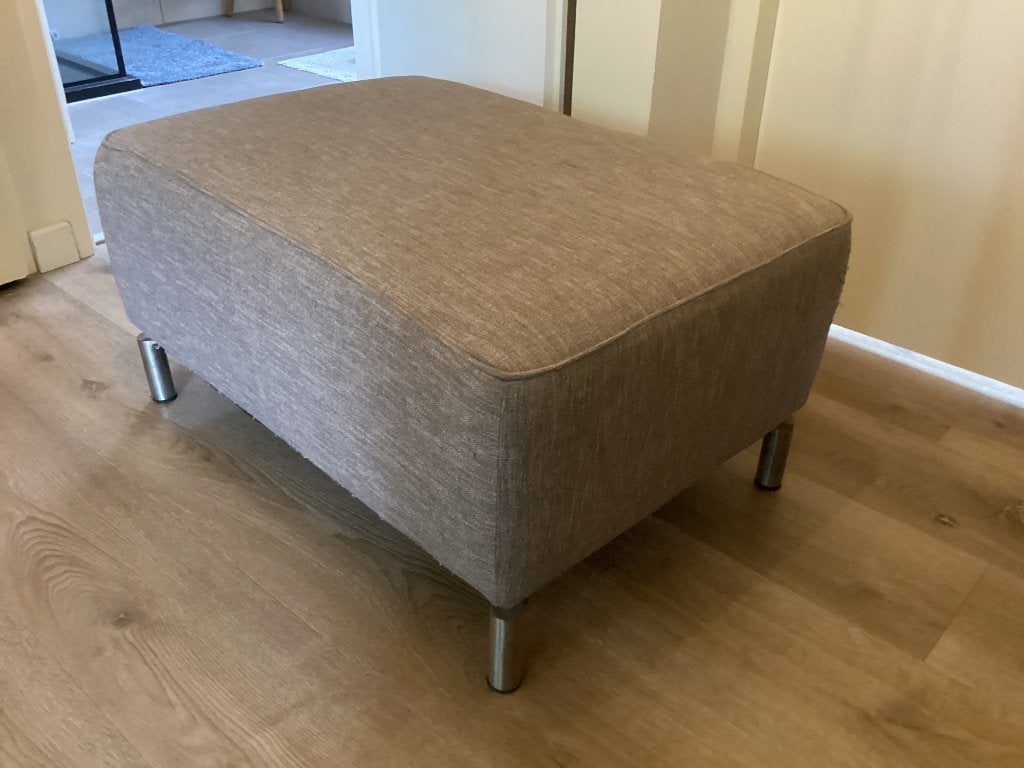 Gratis hocker / poef, Huis en Inrichting, Ophalen, Gebruikt, 75 tot 100 cm, Stof