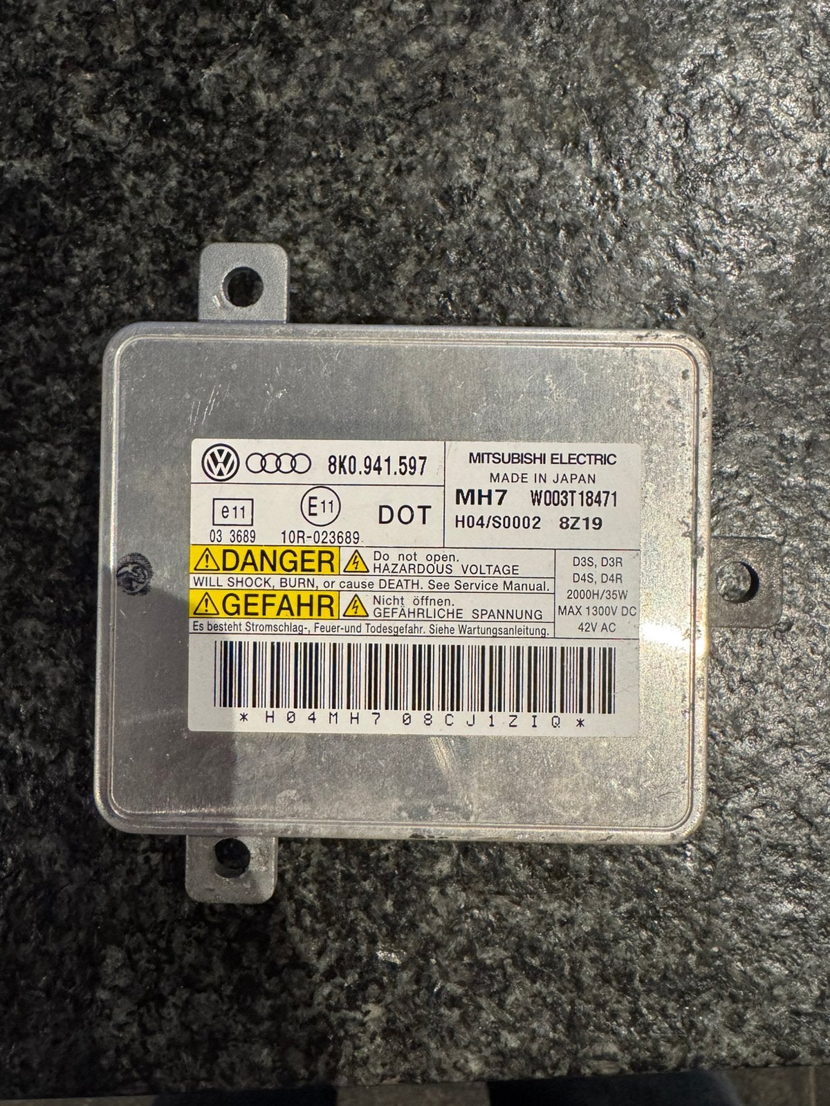 Xenon Ballast module / Audi VW Seat Skoda - 8K0.941.597, Ophalen of Verzenden, Gebruikt, Seat