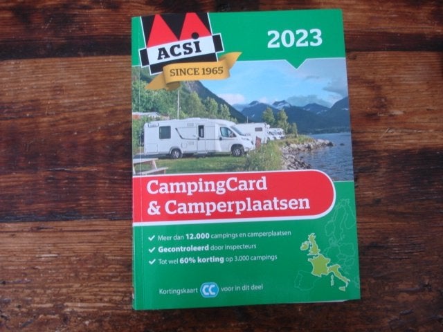 reisgids(001) ACSI, 2023. camperplaatsen, meer dan 12000, Overige merken, Europa, Ophalen of Verzenden, Zo goed als nieuw