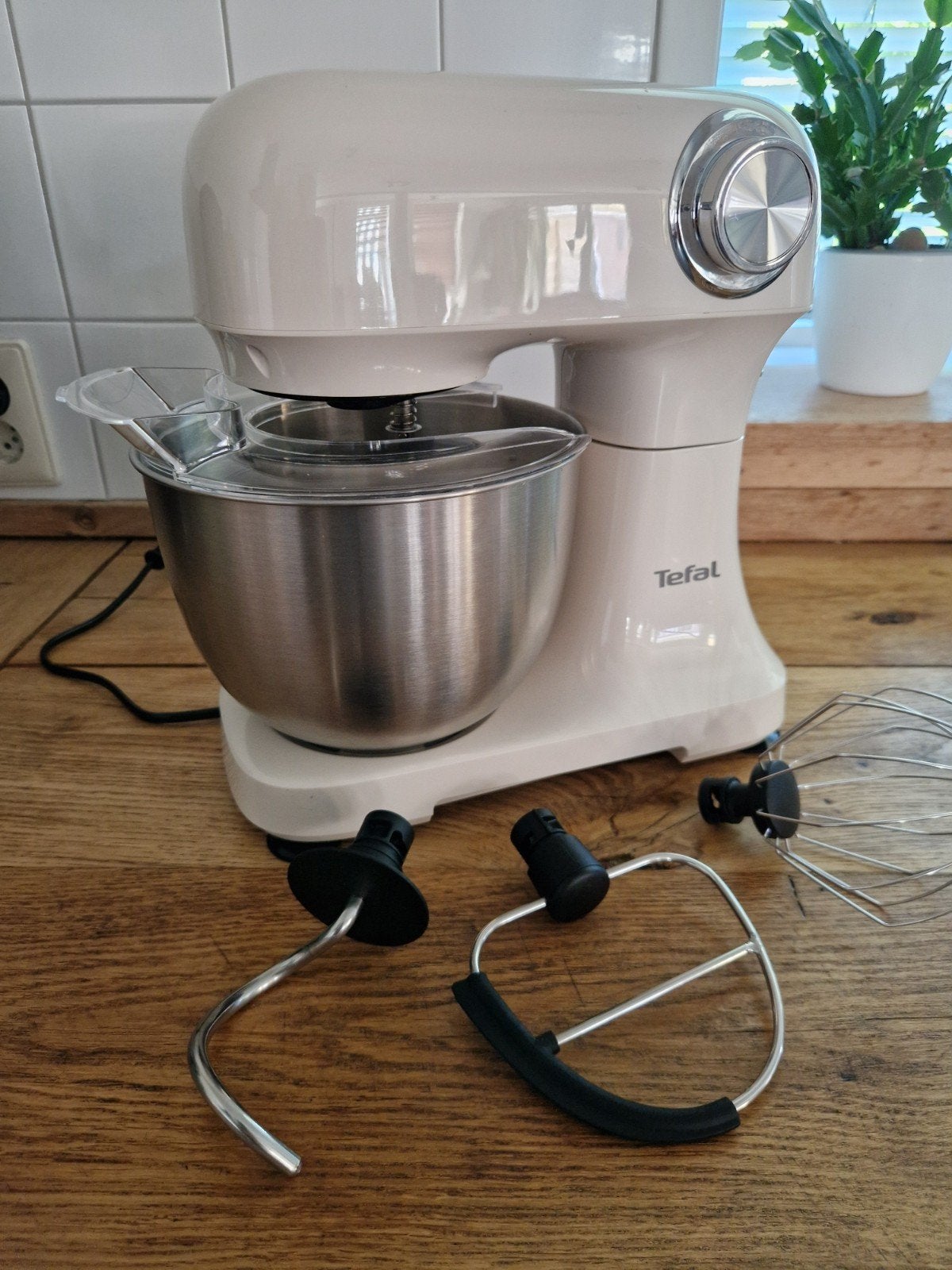 Tefal Bake Easy Keukenmachine - Zo goed als nieuw, Ophalen of Verzenden, Zo goed als nieuw, Vaatwasserbestendig, 3 snelheden of meer