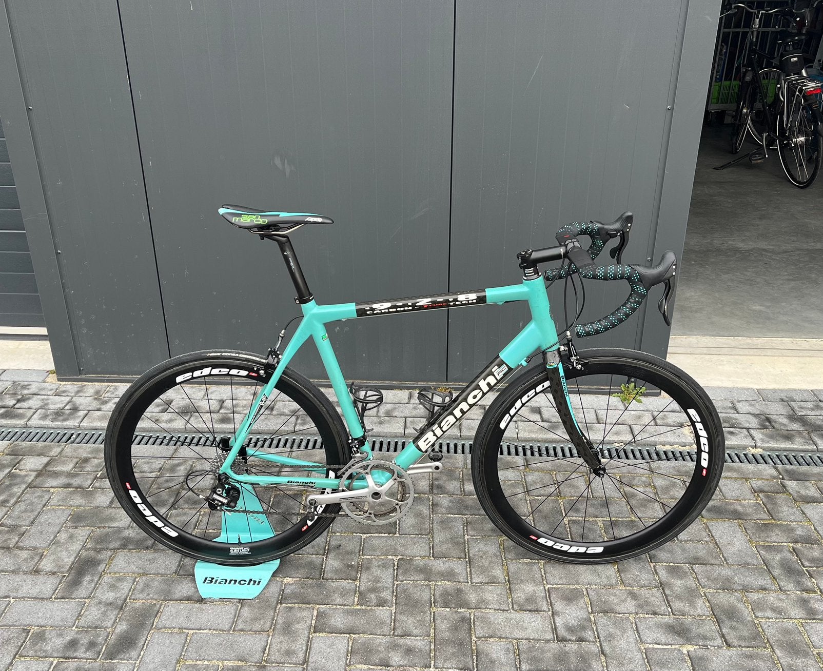 Bianchi racefiets, 28 inch, Gebruikt, Carbon, 57 tot 61 cm