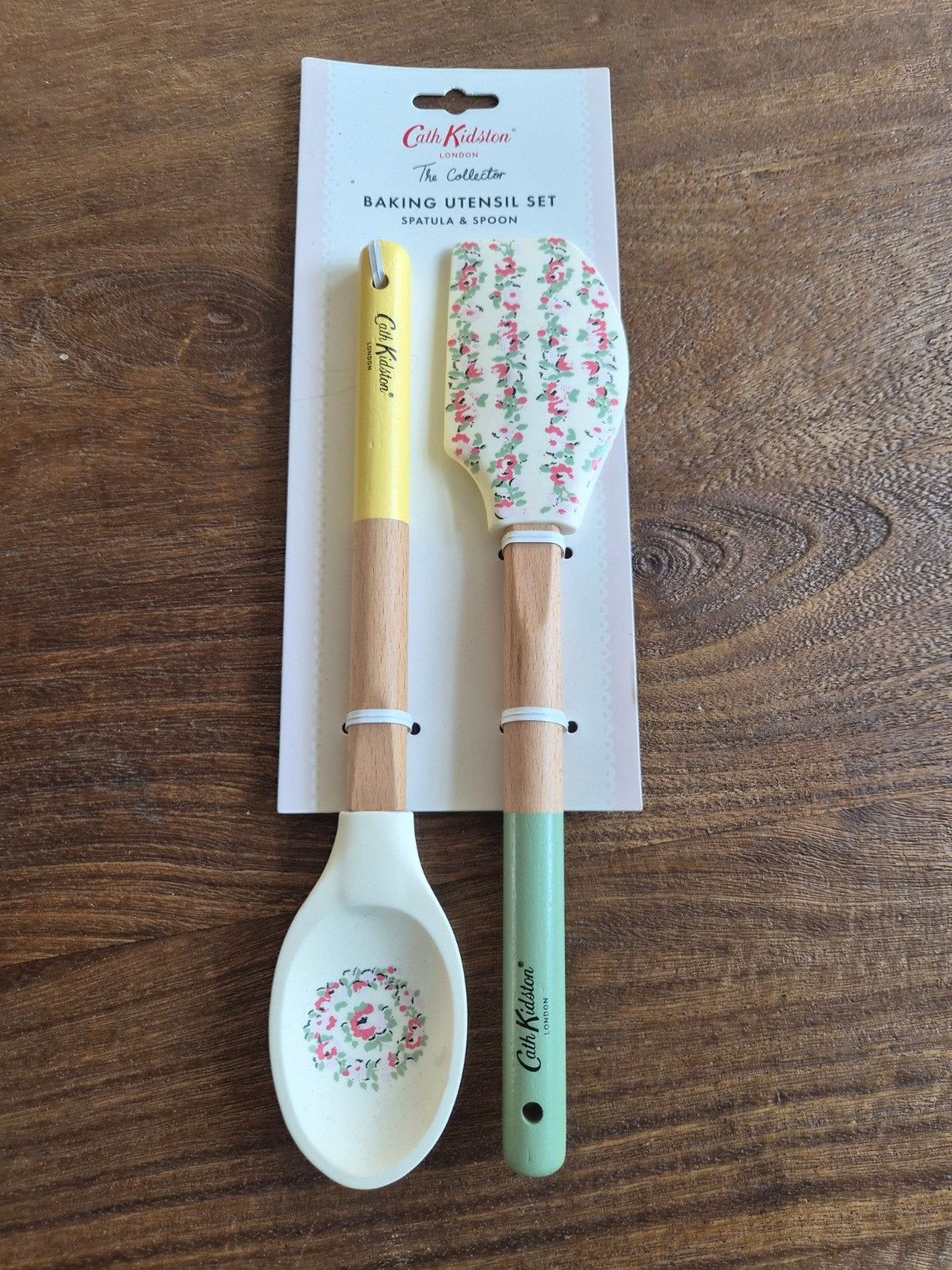 Cath kidston keukenset spatel en lepel, Huis en Inrichting, Verzenden, Nieuw, Overige merken, Los bestek