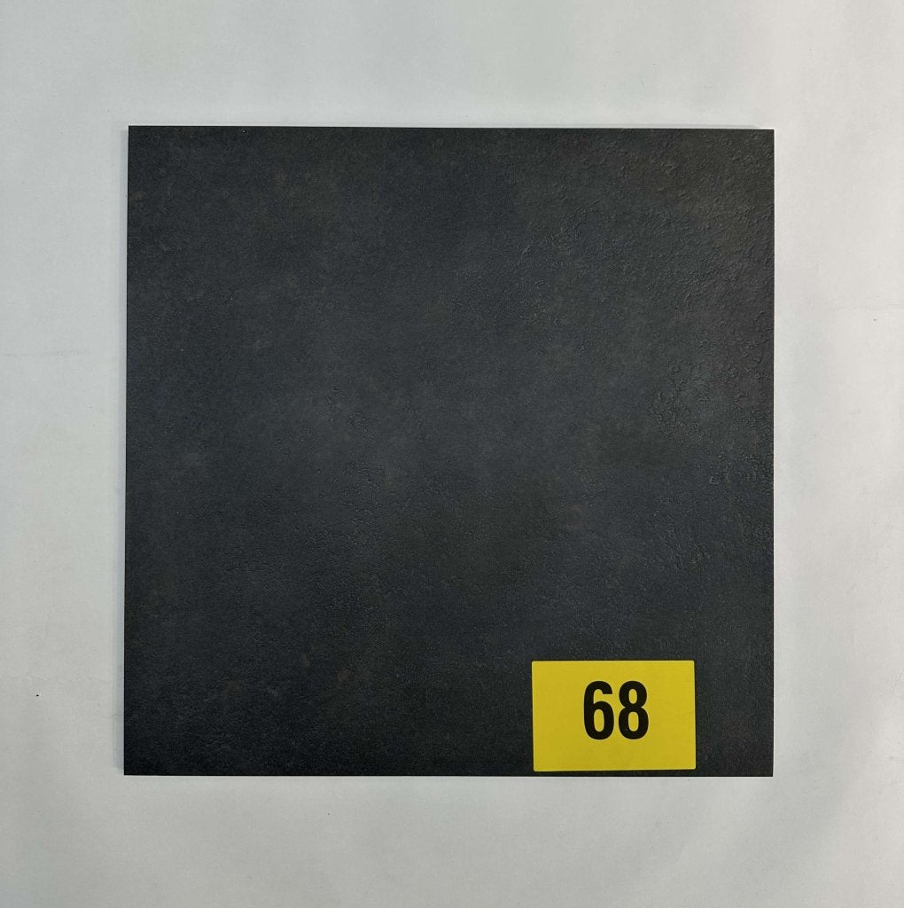 Antraciet, keramische tegels 60x60cm – 5,76m² – restpartij, Ophalen, 60 cm of meer, Nieuw, 5 tot 10 m²