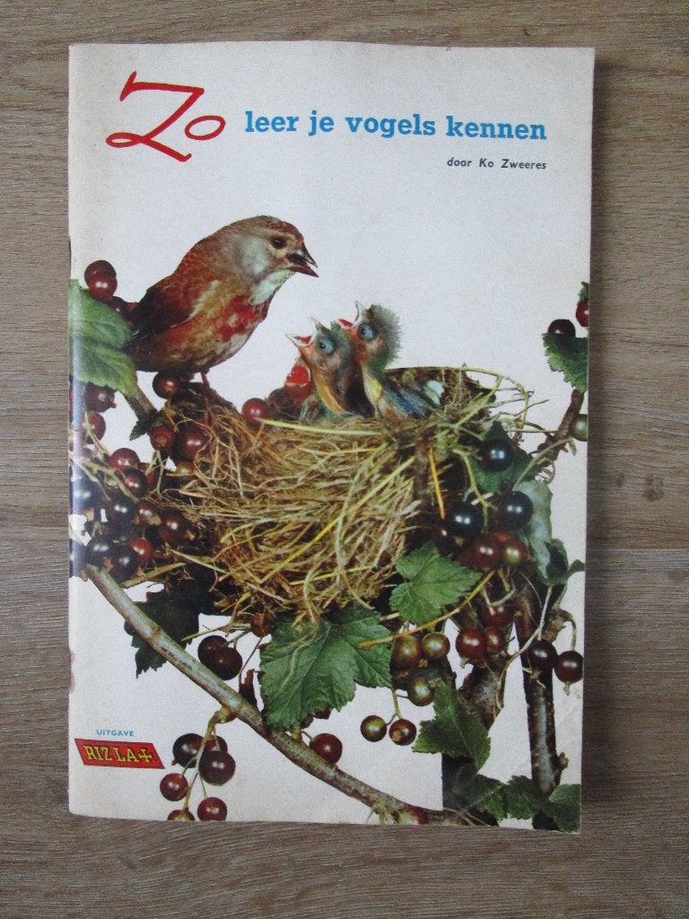 2 plaatjes albums - Zo leer je vogels kennen uitg Rizla 1960, Verzenden, Gelezen, Plaatjesalbum