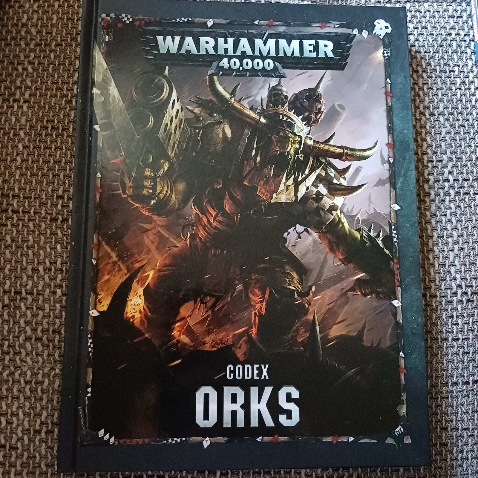 Warhammer 40,000 Codex Orks - Engelstalig Hardcover Boek, Ophalen of Verzenden, Zo goed als nieuw, Games Workshop
