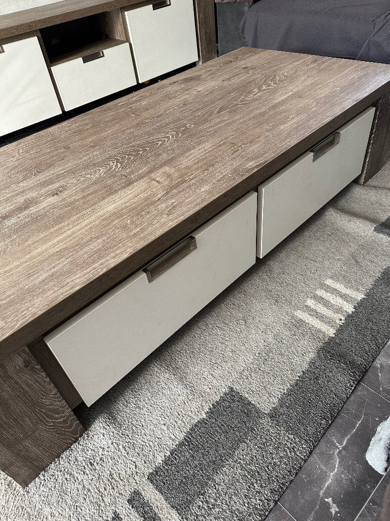 Meubel, Huis en Inrichting, Tafels | Salontafels, Ophalen, Zo goed als nieuw, Rechthoekig