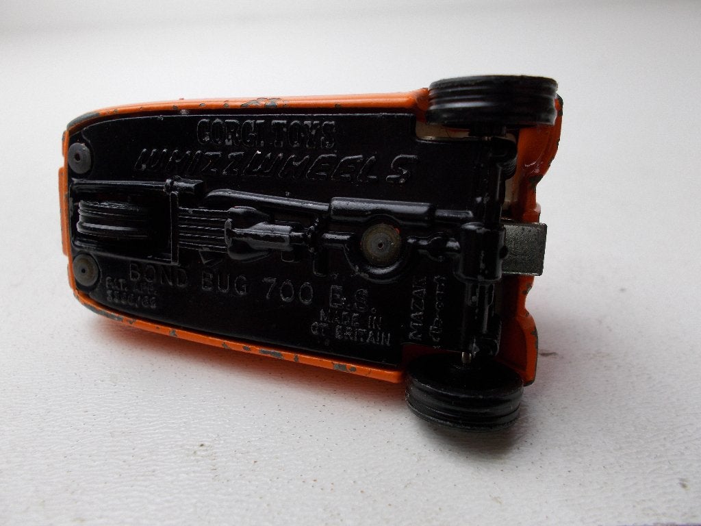 1971 Corgi Toys 389 JAMES BOND RELIANT BUG 700 ES. (-A-), Ophalen of Verzenden, Gebruikt, Auto, Corgi