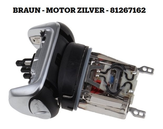 BRAUN - MOTOR ZILVER – 81267162, Ophalen of Verzenden, Nieuw, Scheren en Epileren
