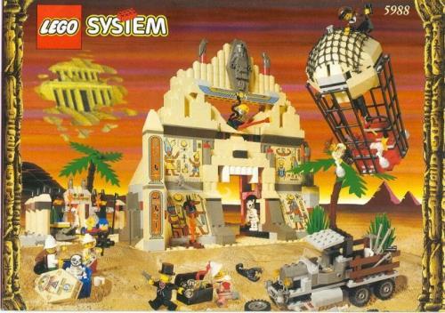 LEGO Pharaoh's Forbidden Ruins 5988, Kinderen en Baby's, Speelgoed | Duplo en Lego, Overige thema's, Ophalen of Verzenden, Zo goed als nieuw