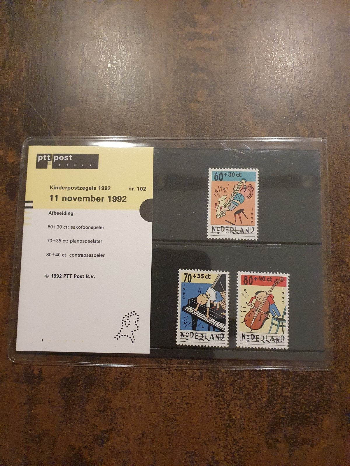 Nederland: Kinderpostzegels 1992: Kind en Muziek, Postzegels en Munten, Postzegels | Nederland, Ophalen of Verzenden, Na 1940