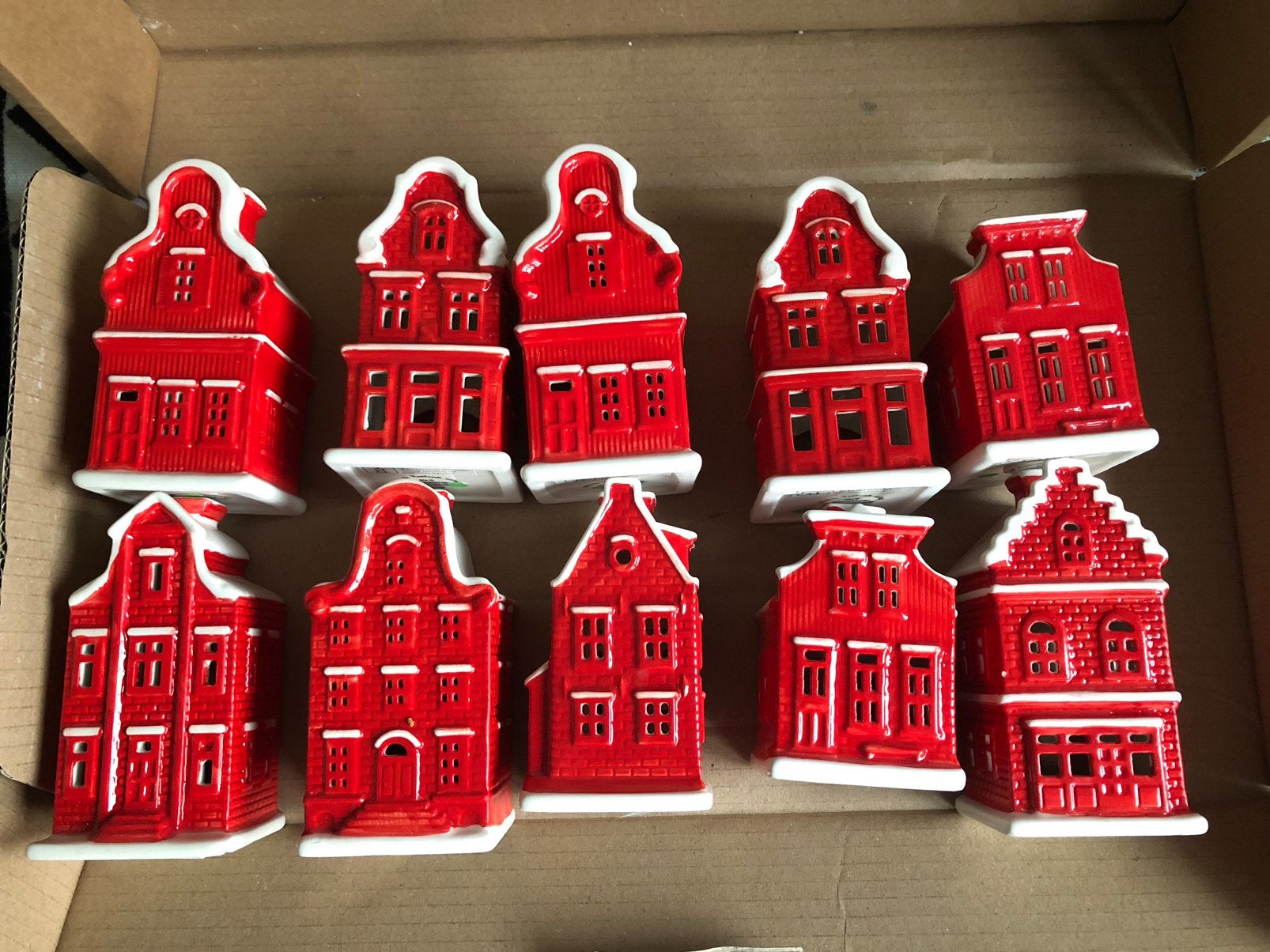 Postcode loterij huisjes, Diversen, Kerst, Ophalen of Verzenden, Zo goed als nieuw