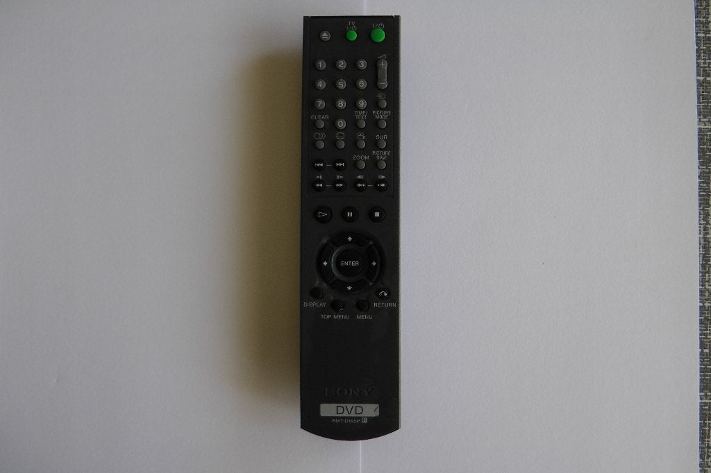 SONY afstandsbediening voor DVD speler (model: RMT D165P), Ophalen of Verzenden, Zo goed als nieuw, Origineel, Dvd