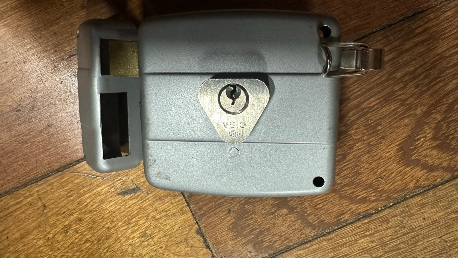 Cisa oplegslot met 3 sleutels, Doe-het-zelf en Verbouw, Hang- en Sluitwerk, Verzenden, Nieuw, IJzer, Slot