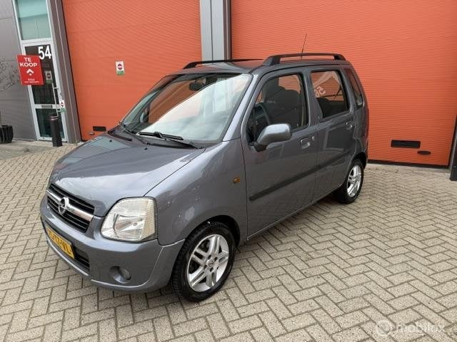 Opel Agila 1.2-16V 151.000 KM NAP-APK 2027-AIRCO-LM-, Auto's, Voorwielaandrijving, Dealer onderhouden, Stof, 4 cilinders