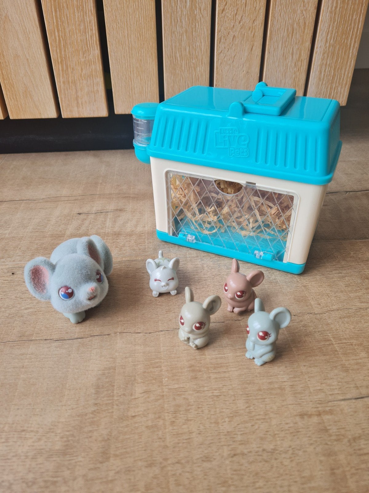 Little Live Pets muizen met kooi en accessoires, Ophalen of Verzenden, Gebruikt, Jongen of Meisje