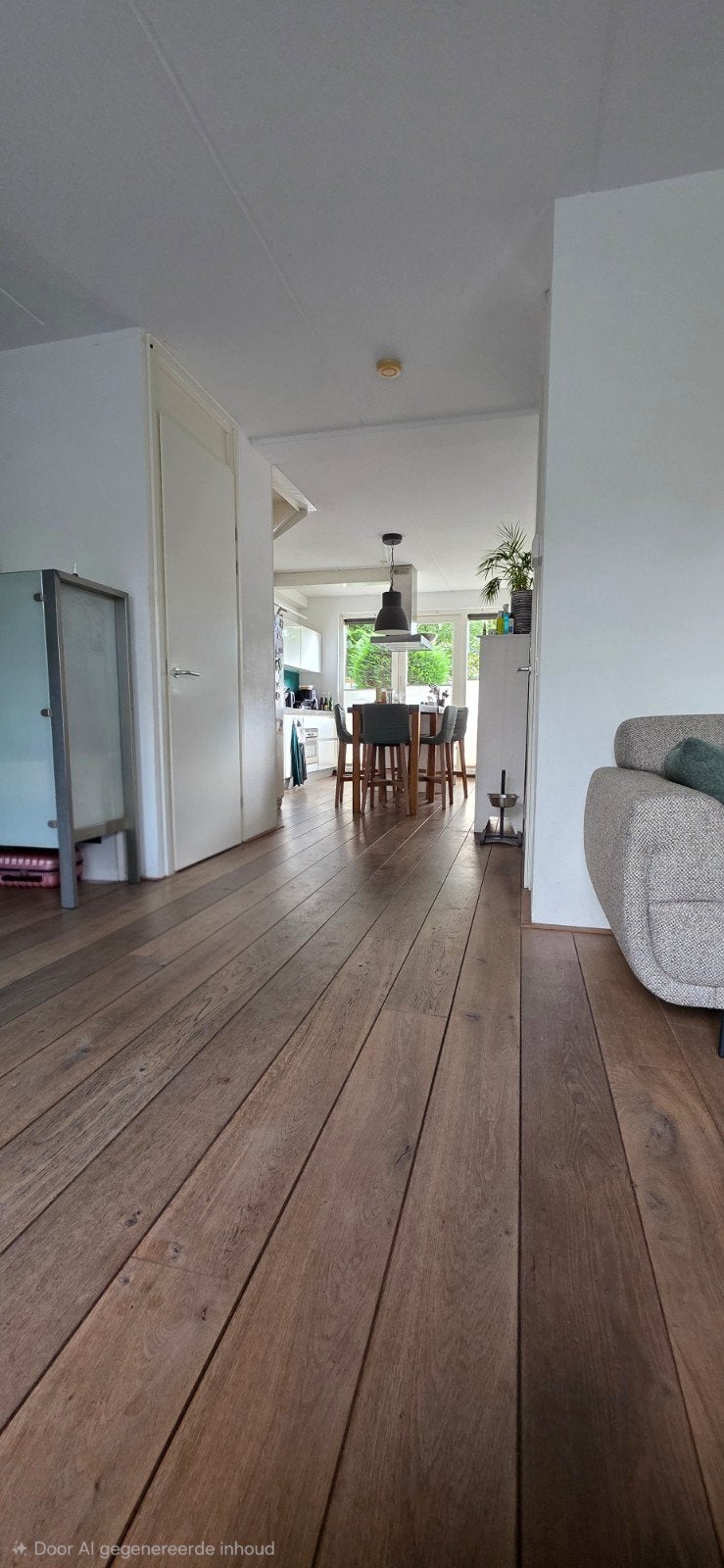 Mooie eikenhouten vloer 40m2, Ophalen, Vloerdelen of -planken, Zo goed als nieuw, 10 m² of meer