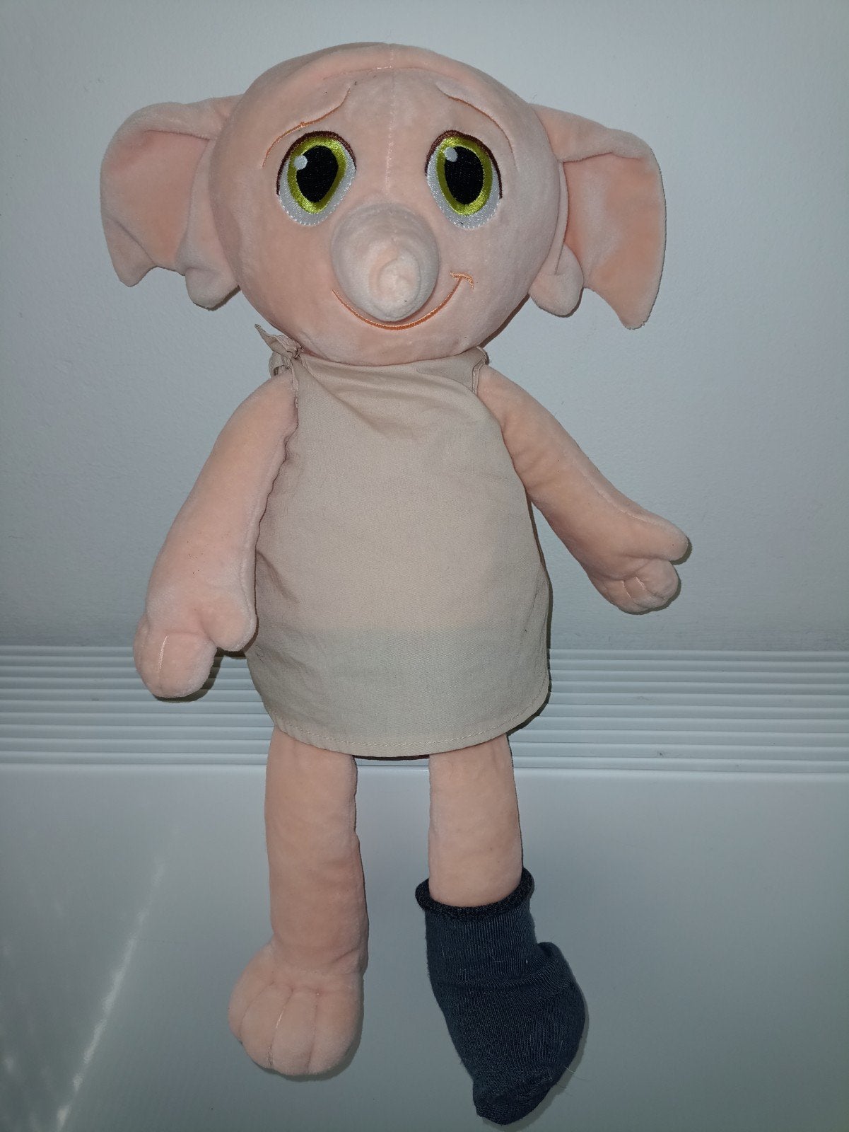 Harry Potter Dobby knuffel met Scentsy geurzakje, Ophalen of Verzenden, Zo goed als nieuw, Actiefiguurtje
