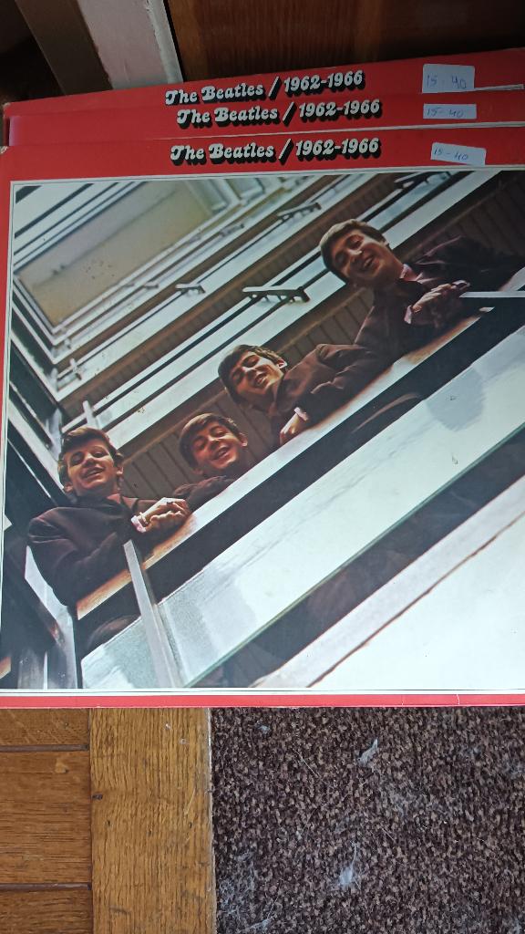Dubbel lp the Beatles 1962-1966, Ophalen, Gebruikt, Inclusief binnenhoes, 12 inch