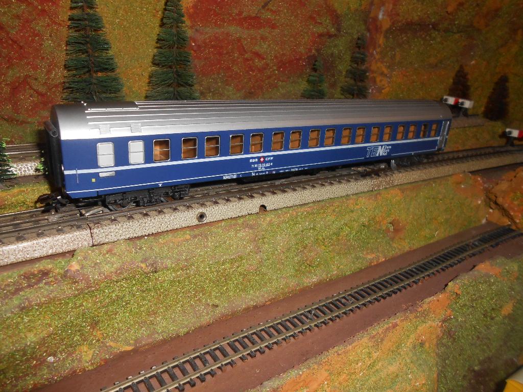 Märklin 4182 slaapwagon TEN van de SBB Zwitserland, Wisselstroom, Ophalen of Verzenden, Märklin, Nieuw