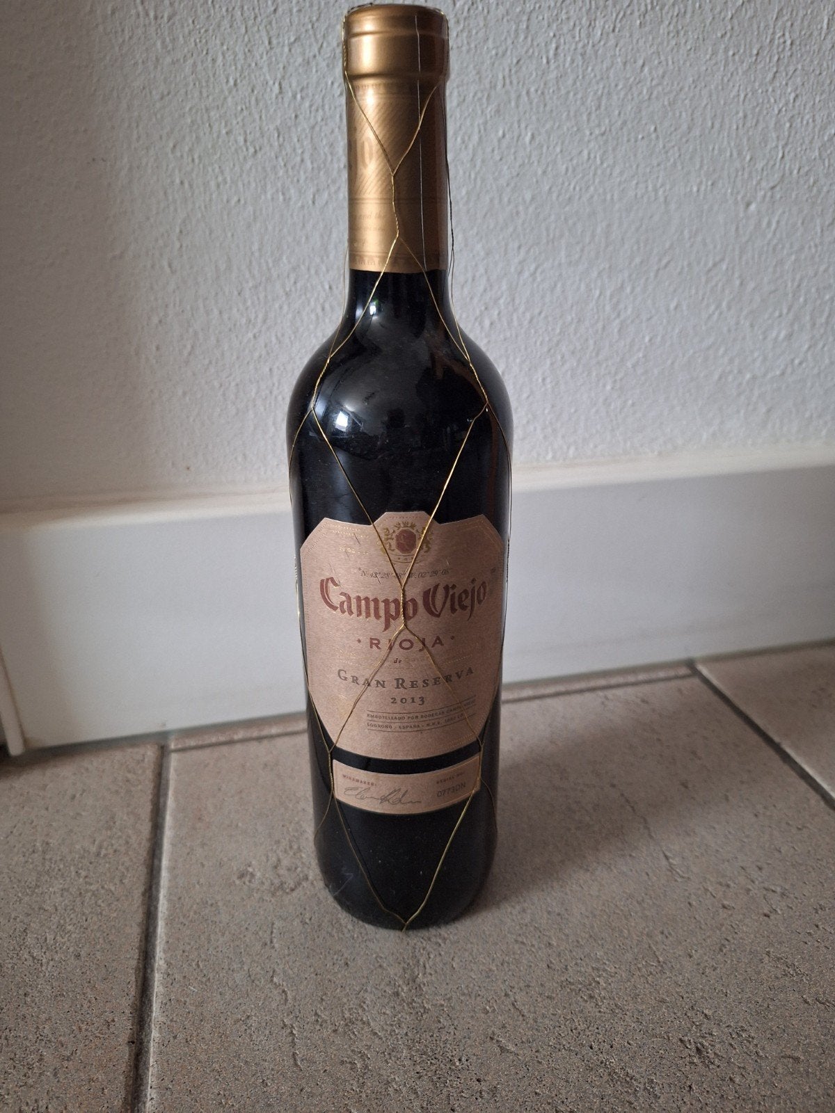 1 fles campo viejo rioja gran reserva uit 2013., Ophalen, Nieuw, Rode wijn