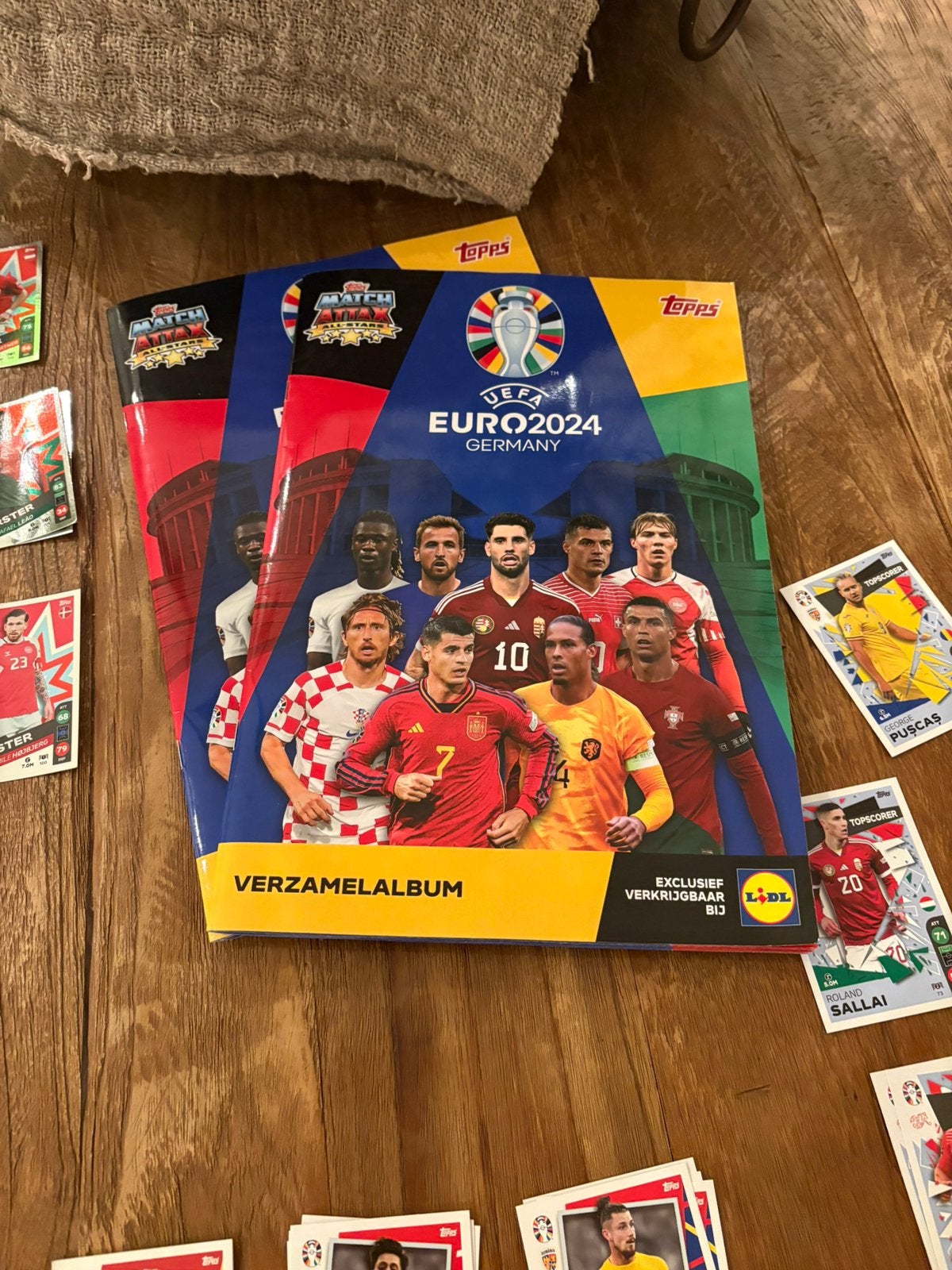 Voetbal plaatjes van Lidl EK 2024, Ophalen of Verzenden, Zo goed als nieuw, Buitenlandse clubs, Poster, Plaatje of Sticker