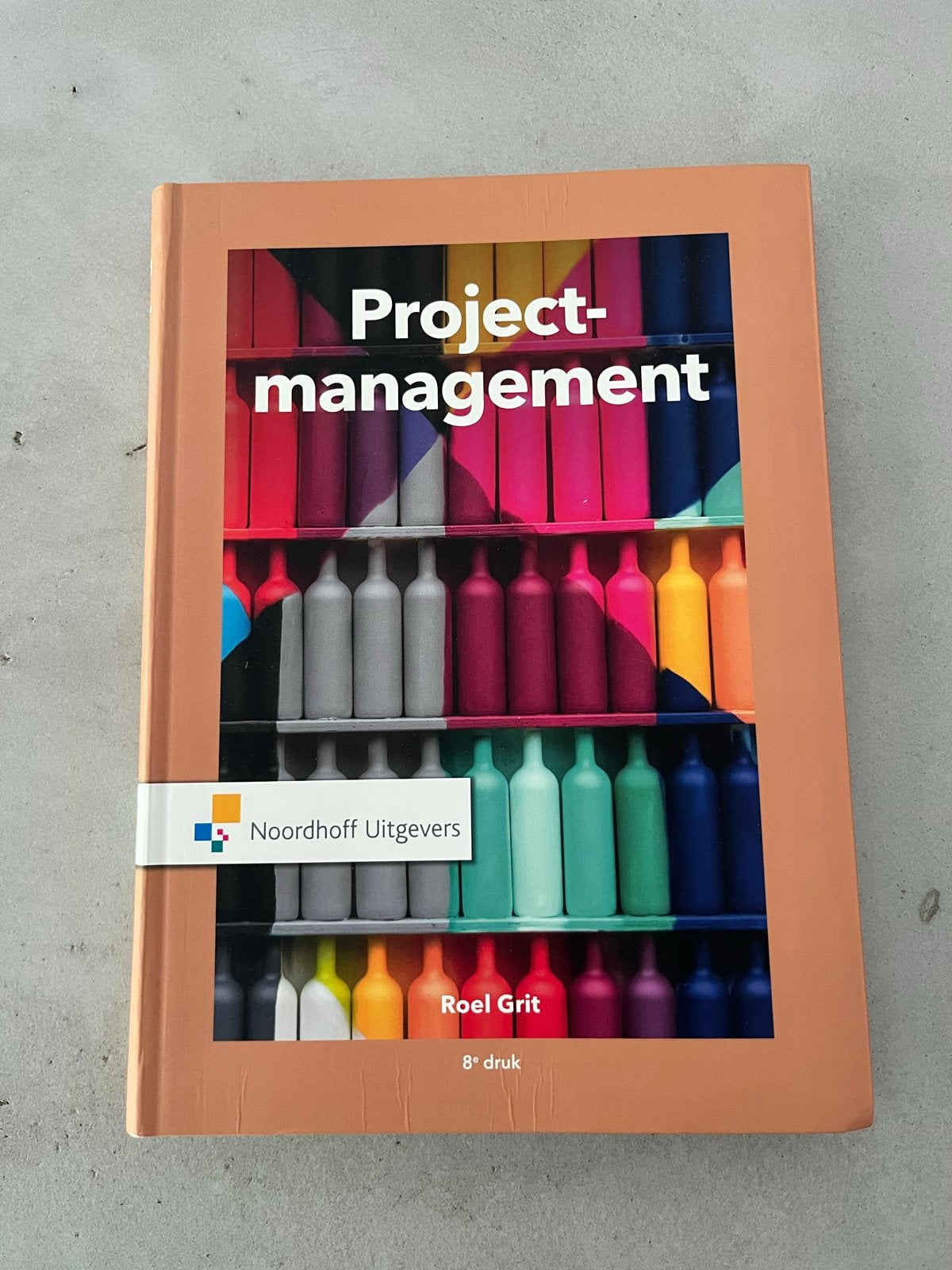 Projectmanagement - Roel Grit (8e druk) 9789001891589, Ophalen of Verzenden, Zo goed als nieuw, Economie en Marketing