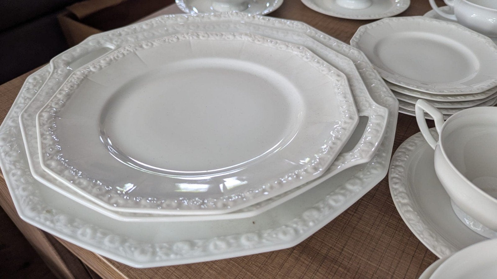 Rosenthal Maria wit porseleinen servies - Vintage, Ophalen, Overige merken, Vintage, Zo goed als nieuw