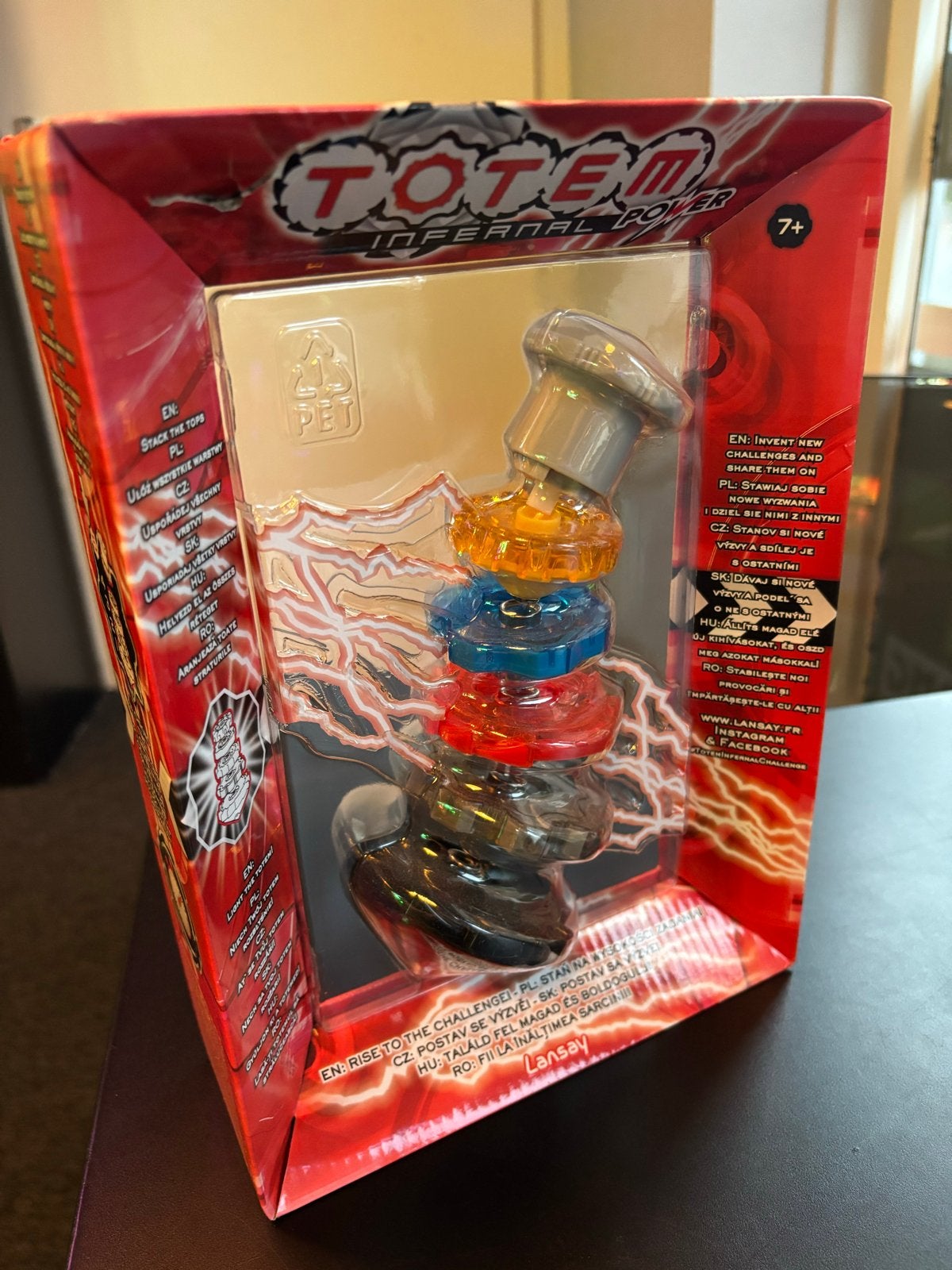 Totem Infernal Power Stapelbare Tol Set - Nieuw in Doos, Ophalen of Verzenden, Nieuw, Jongen of Meisje