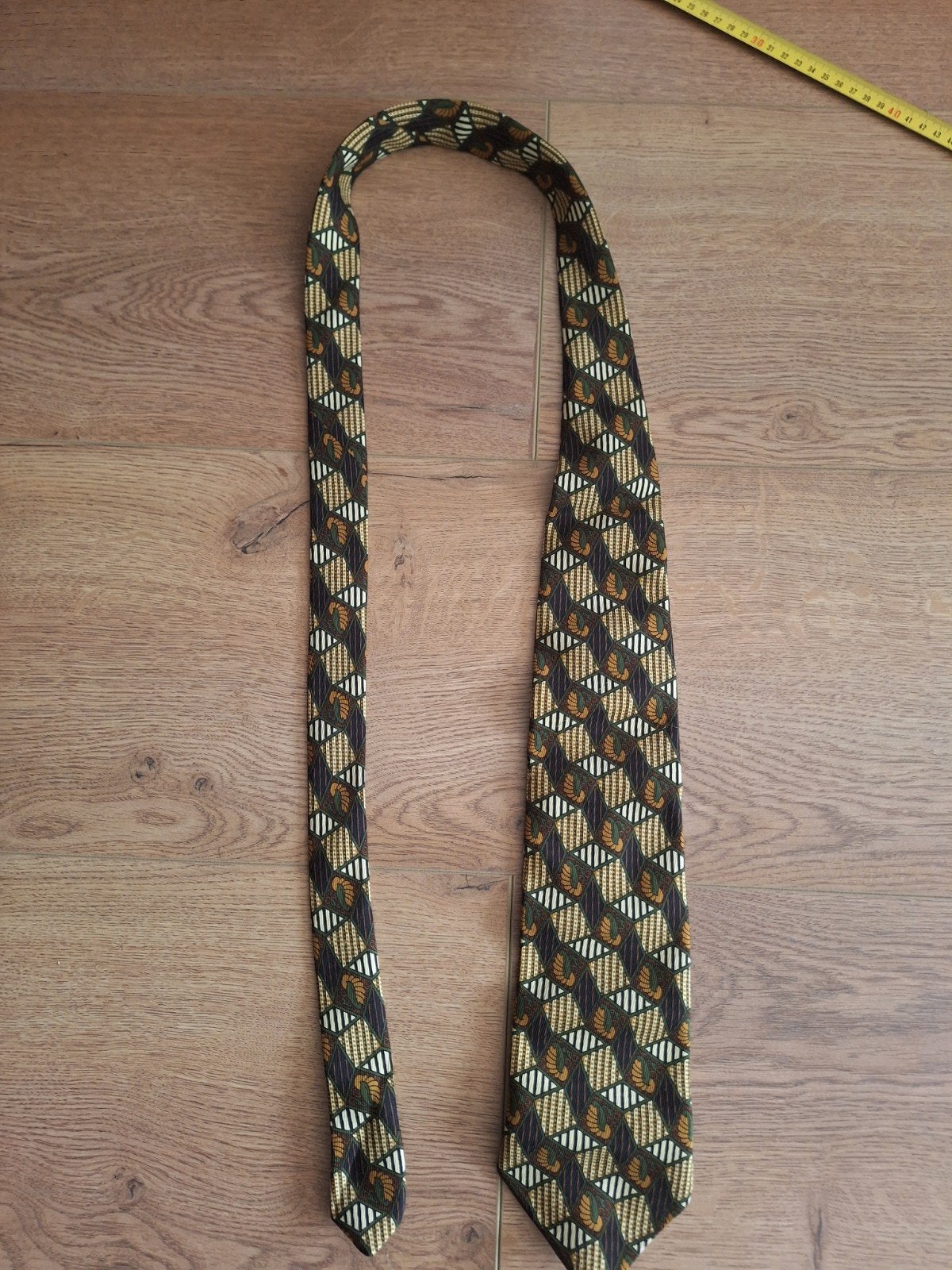 Altio stropdas met patroon, Bruin, Ophalen of Verzenden, Met patroon, Altio
