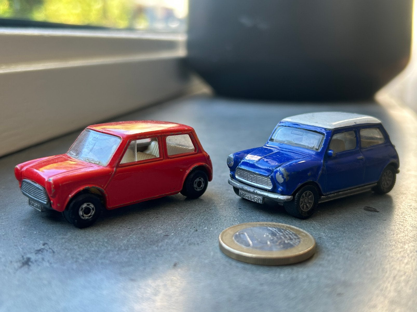SIKU Rover Mini 1273 & Matchbox Racing Mini No 29 1970, Ophalen of Verzenden, Gebruikt, Auto