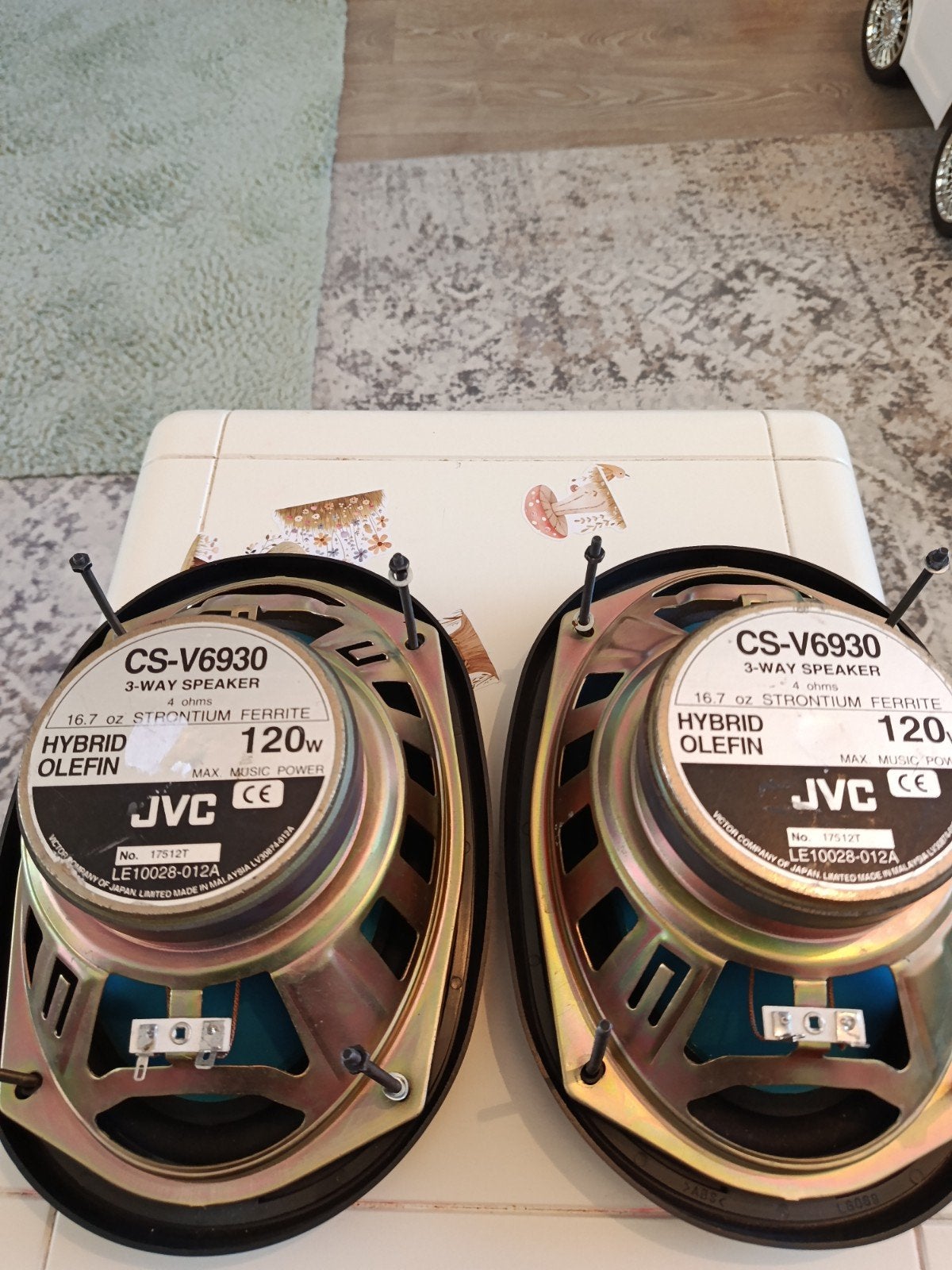 JVC CS-V6930 3-weg speakers - Zo goed als nieuw, Ophalen of Verzenden, Zo goed als nieuw