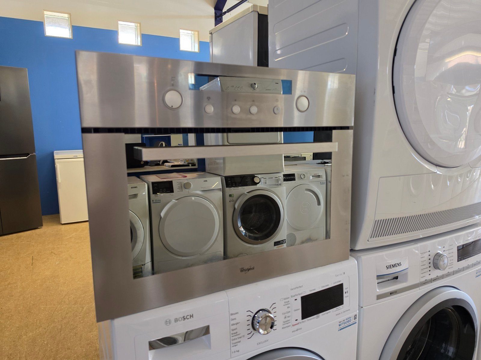 Whirlpool inbouw combimagnetron | 40 liter | Gratis thuis ✅️, Whirlpool, Hete lucht, Ophalen of Verzenden, Oven met grill
