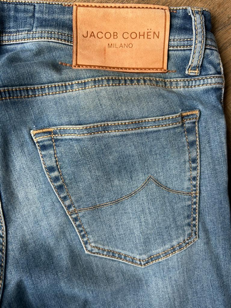 Jacob Cohen Nick Slim jeans maat 33, Ophalen of Verzenden, Gedragen, Blauw, W33 - W34 (confectie 48/50)