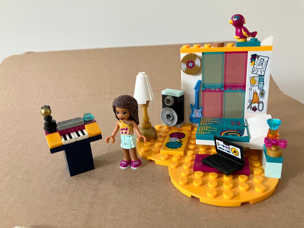LEGO FRIENDS 41341 Andreas slaapkamer, Ophalen of Verzenden, Gebruikt, Complete set, Lego