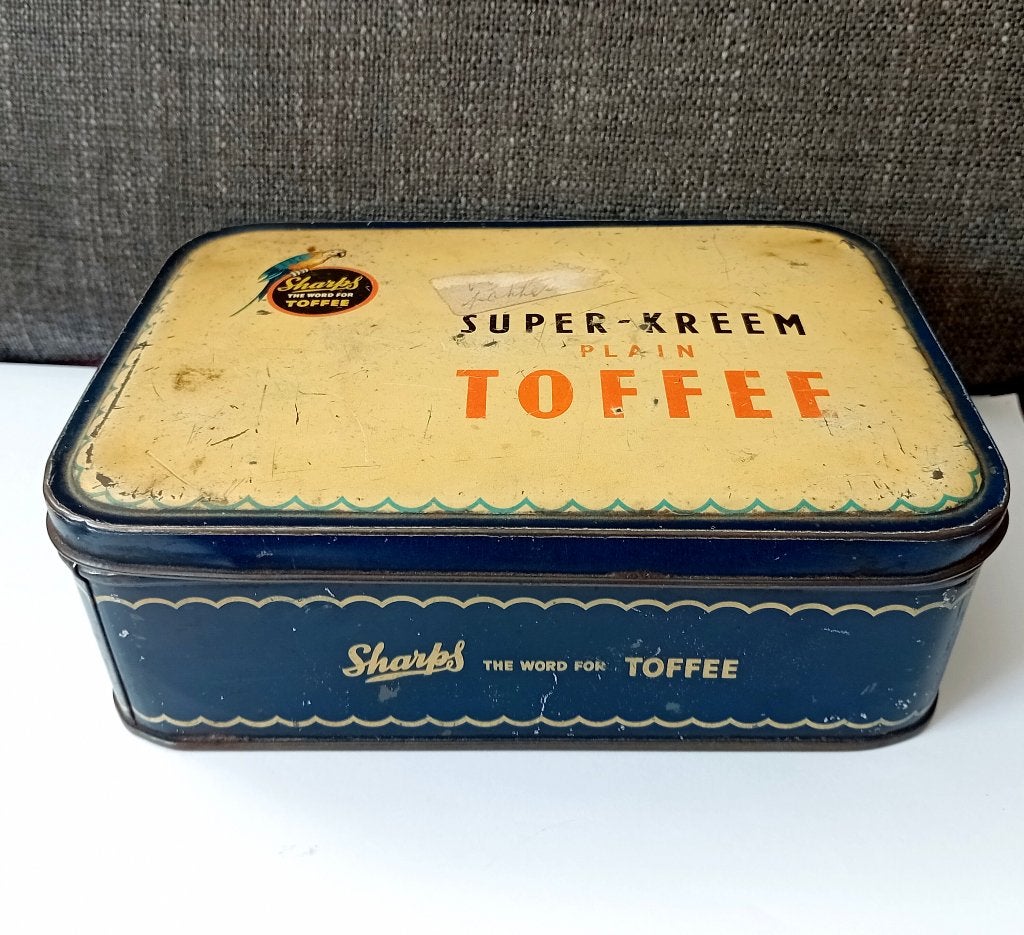 sharps super kreem toffee blik, Verzamelen, Verzenden, Overige