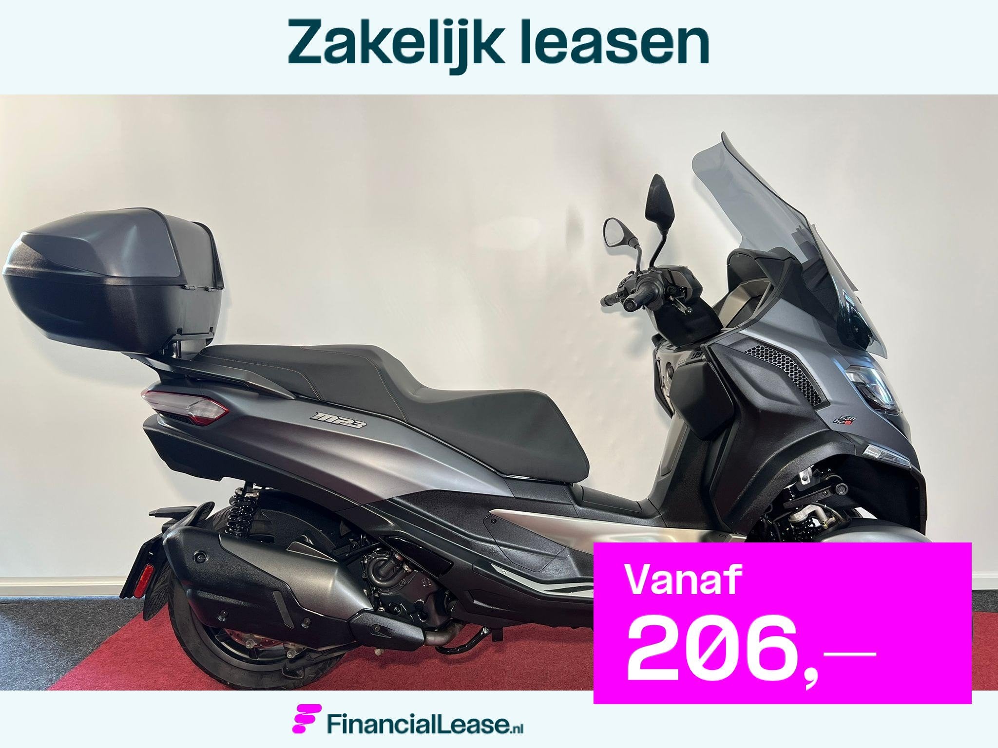 Piaggio MP3 530 HPE Exclusive ABS, Traction Control, Bedrijf, 12 t/m 35 kW, Scooter