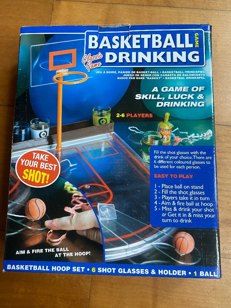 Drankspelletje Basketballdrinking, Ophalen, Nieuw, PMS